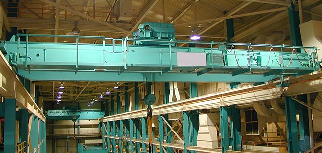 I-BEAM USE AS GROOVE CRANE